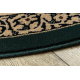 Wool carpet POLONIA circle WITRAŻ stained glass emerald