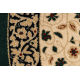 Wool carpet POLONIA circle WITRAŻ stained glass emerald