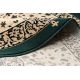 Wool carpet POLONIA circle WITRAŻ stained glass emerald