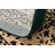 Tapis en laine POLONIA cercle WITRAŻ vitrail émeraude