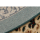 Tapis en laine POLONIA cercle WITRAŻ vitrail émeraude