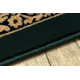Tapis en laine POLONIA ovale VITRAIL émeraude