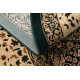 Wool carpet POLONIA oval WITRAŻ emerald
