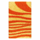 SHAGGY Teppich MIX S003 Streifen orange / gelb 
