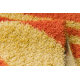 SHAGGY Teppich MIX S003 Streifen orange / gelb 