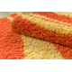 SHAGGY carpet MIX S003 Stripes orange / yellow 