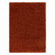 Alfombra SHAGGY Szanel llanura color terracota 