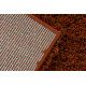Alfombra SHAGGY Szanel llanura color terracota 