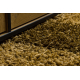 Alfombra SHAGGY NEVADA Tablero de ajedrez gold 300 oro 
