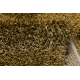 Alfombra SHAGGY NEVADA Tablero de ajedrez gold 300 oro 