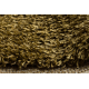 Alfombra SHAGGY NEVADA Tablero de ajedrez gold 300 oro 