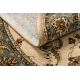 Wool carpet POLONIA oval MADRAS flowers jasmine 2 green
