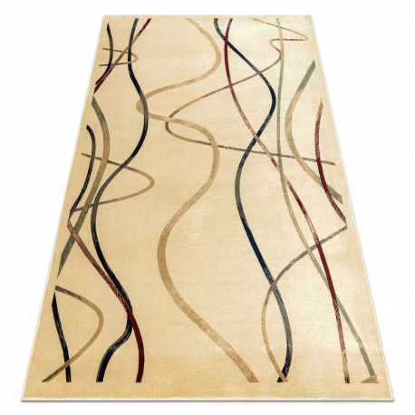 Teppich CRYSTAL Abstraktion ivory 0014 beige