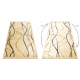 Preproga CRYSTAL Abstrakcija ivory 0014 rjava