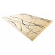 Preproga CRYSTAL Abstrakcija ivory 0014 rjava