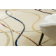 Teppich CRYSTAL Abstraktion ivory 0014 beige
