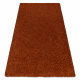 SHAGGY ATLANTA Teppich Glatt terra 225 Terrakotta