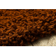 Tappeto SHAGGY ATLANTA un colore terra 225 terracotta
