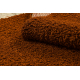 Tappeto SHAGGY ATLANTA un colore terra 225 terracotta