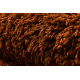 Tappeto SHAGGY ATLANTA un colore terra 225 terracotta