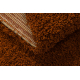 Tappeto SHAGGY ATLANTA un colore terra 225 terracotta