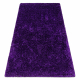 SHAGGY Teppich MONACO Glatt violett