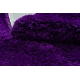 Tapis SHAGGY MONACO plaine violet