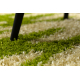 SHAGGY Oval Teppich 497DG grün