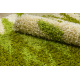 SHAGGY Oval Teppich 497DG grün