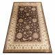 Teppich CRYSTAL Rahmen Ornament brown 02x braun