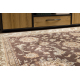 Teppich CRYSTAL Rahmen Ornament brown 02x braun