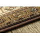 Teppich CRYSTAL Rahmen Ornament brown 02x braun