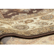 Teppich CRYSTAL Rahmen Ornament brown 02x braun