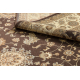 Teppich CRYSTAL Rahmen Ornament brown 02x braun