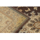 Teppich CRYSTAL Rahmen Ornament brown 02x braun