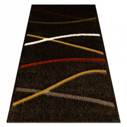 Teppich NEW YORK Linien coffee 005 braun