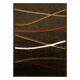 Tapis NEW YORK Lignes coffee 005 marron