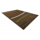 Teppich NEW YORK Linien coffee 005 braun