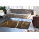 Teppich NEW YORK Linien coffee 005 braun