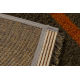Teppich NEW YORK Linien coffee 005 braun