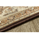 Teppich CRYSTAL Rahmen Ornament brown 05x braun