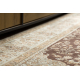 Teppich CRYSTAL Rahmen Ornament brown 05x braun
