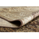Teppich CRYSTAL Rahmen Ornament brown 05x braun