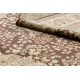 Teppich CRYSTAL Rahmen Ornament brown 05x braun