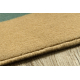 Teppich LA PAZ Geometrisch beige / grün