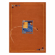 IMPULS 4082 Frame carpet terra terracotta 
