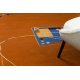 IMPULS 4082 Frame carpet terra terracotta 