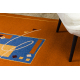 IMPULS 4082 Frame carpet terra terracotta 