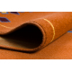 IMPULS 4082 Frame carpet terra terracotta 