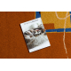 IMPULS 4082 Frame carpet terra terracotta 
